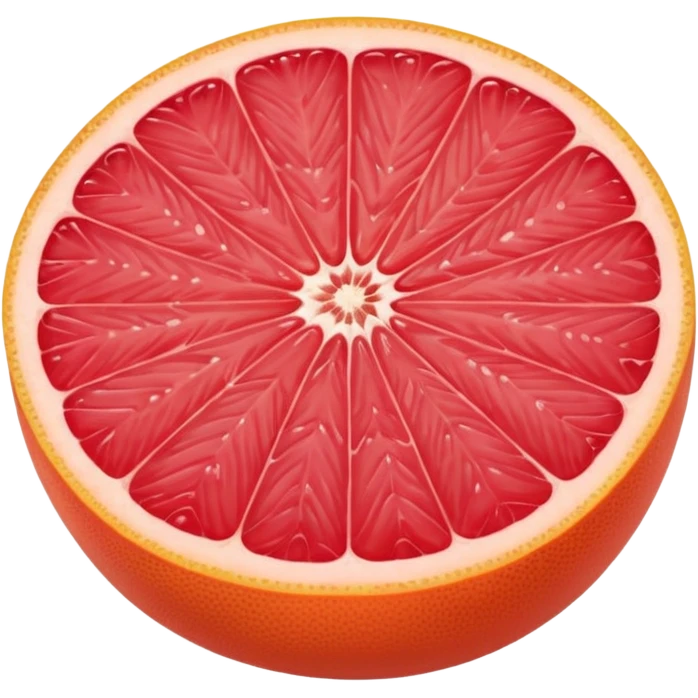 grapefuit with a slice emoji