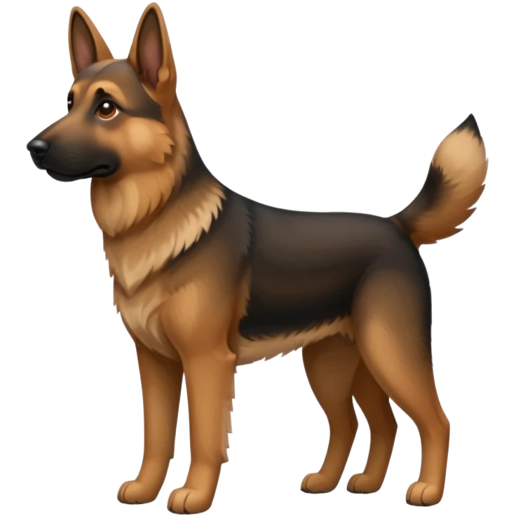 German Shepard emoji
