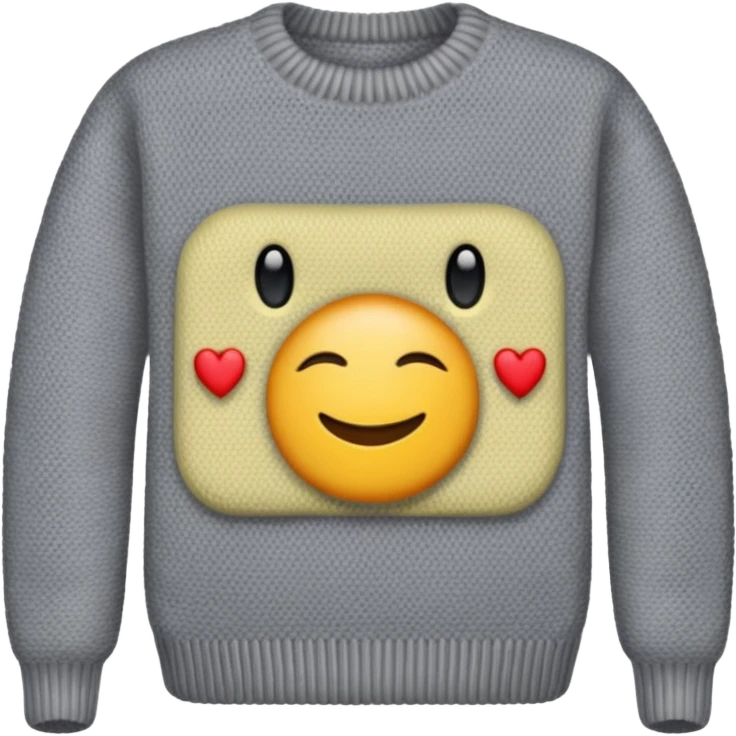 plain sweater emoji