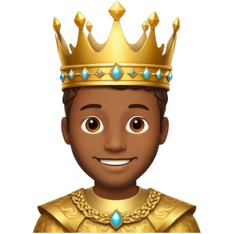 🫠🤴🏽 emoji