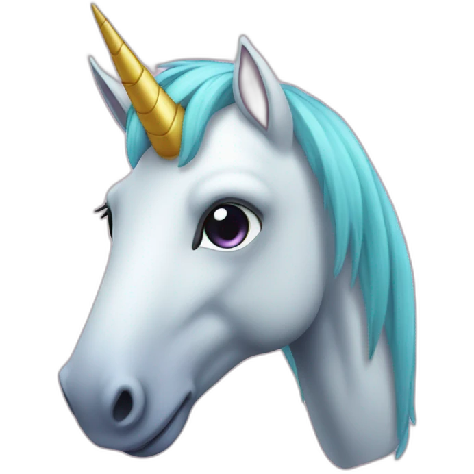 Licorne qui pète emoji