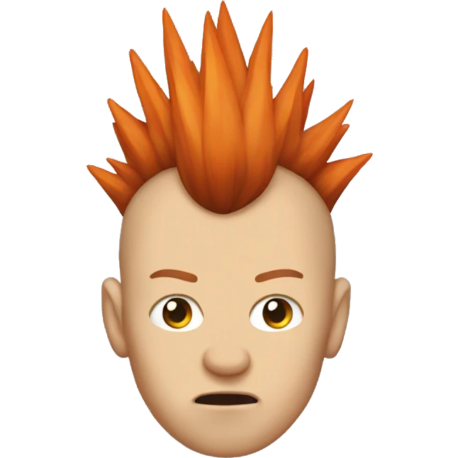 Mohawk mogwai emoji