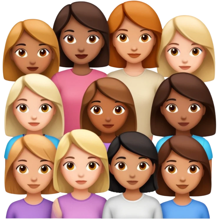 Meninas  emoji