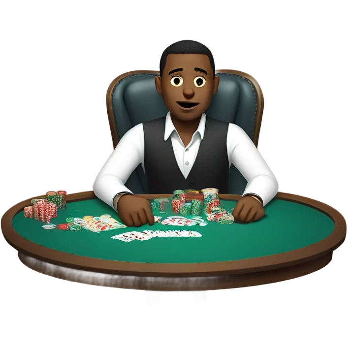 Gambling addict named Derick  emoji