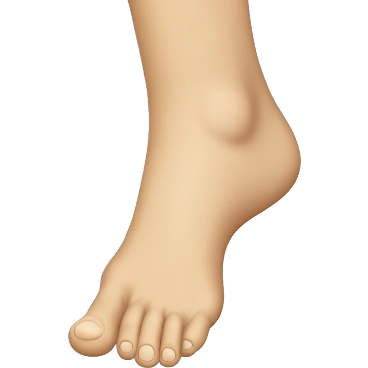 Foot emoji