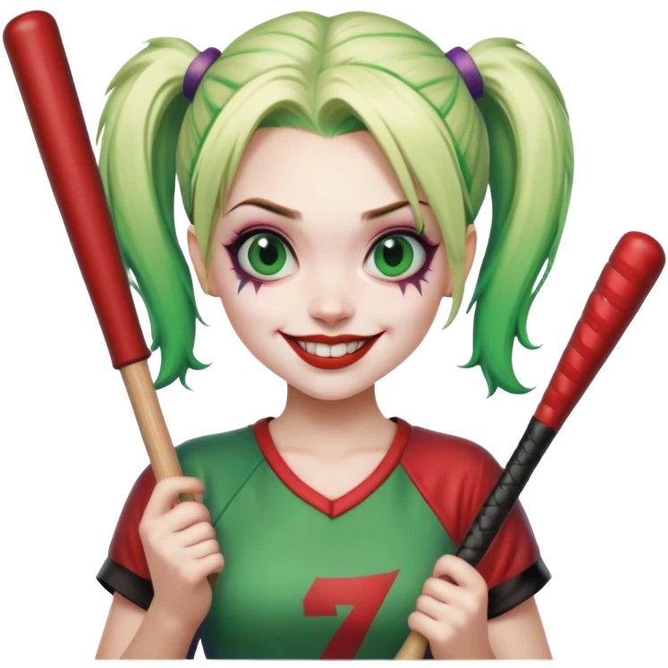 Joker y harley queen emoji