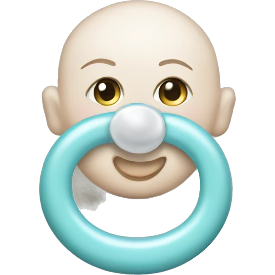 Baby pacifier  emoji
