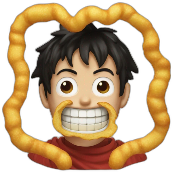 Luffy snackman  emoji