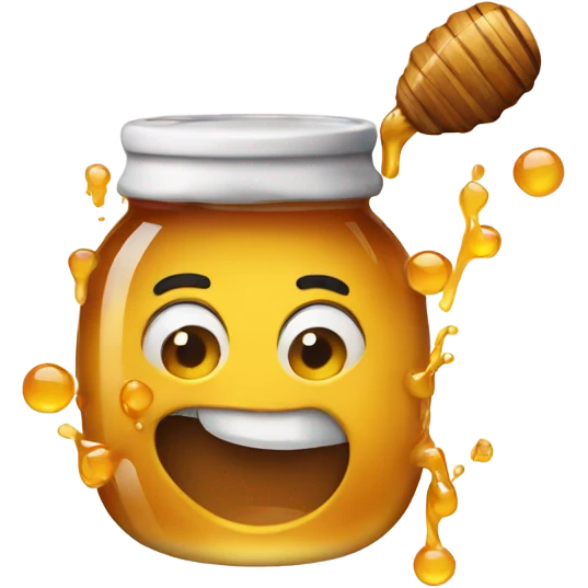 throwing up honey  emoji