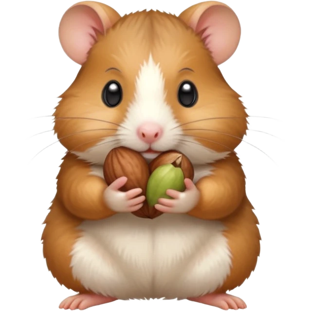 hamster holding nutz emoji