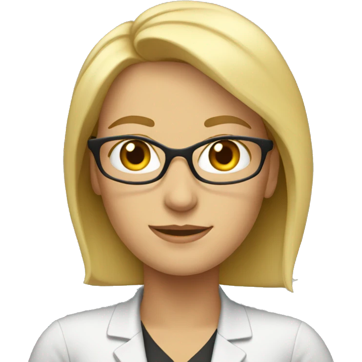 blonde teacher emoji