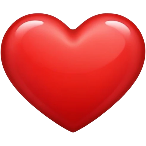 red heart emoji