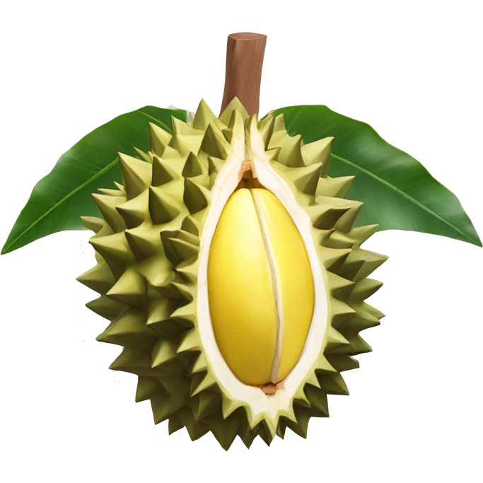 Durian fruit emoji