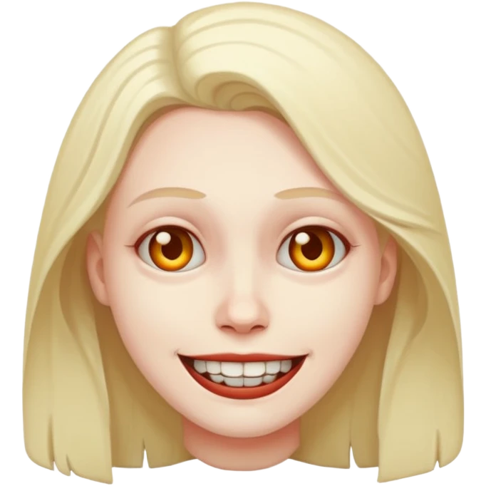 dead smile emoji