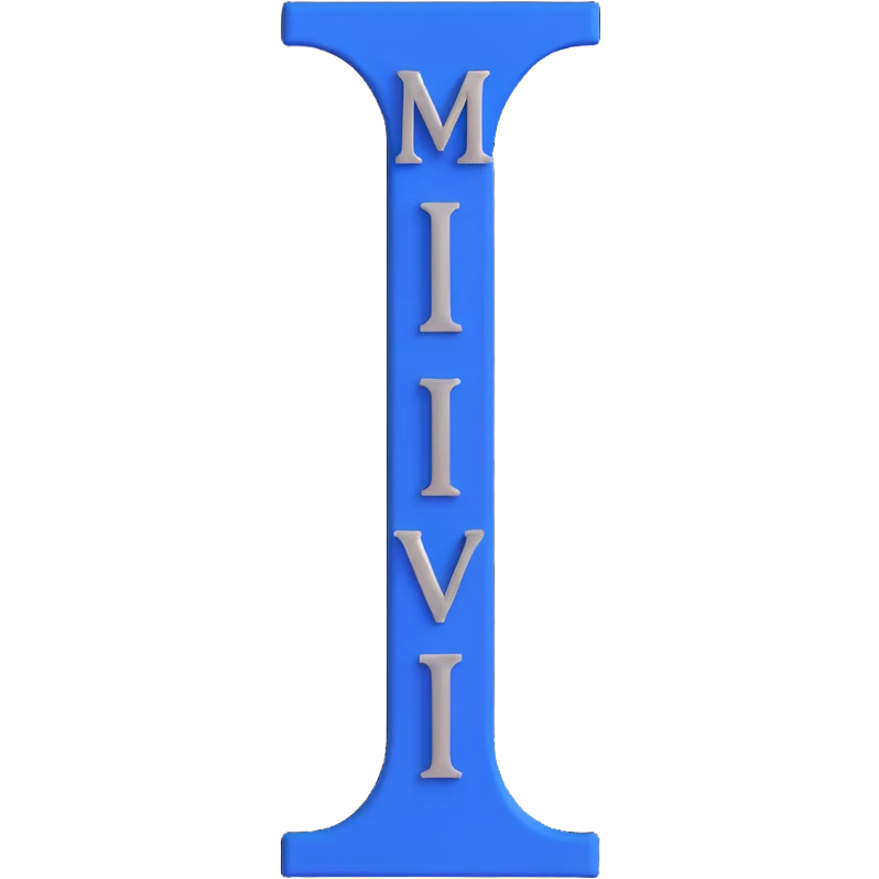 Roman numeral II, royal blue, white, and silver colors emoji