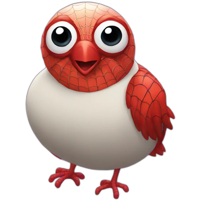 spiderman-bird emoji