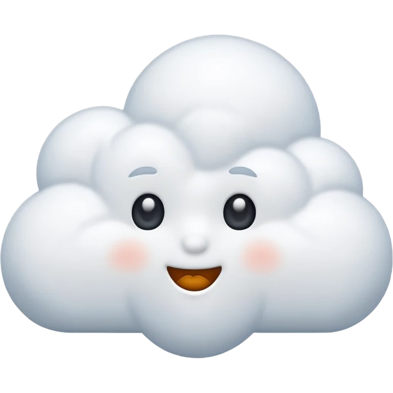 snow cloud emoji