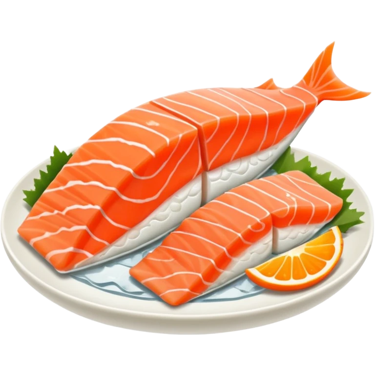 Sashimi salmon  emoji