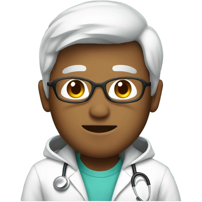 Doc wearing a hoodie  emoji