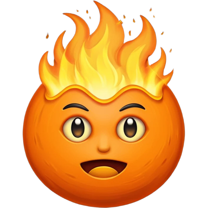 Soul Fire, in the style of gritty realism emoji