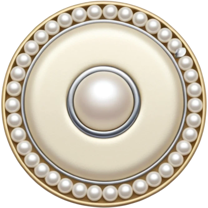 tailor's button and thread emoji