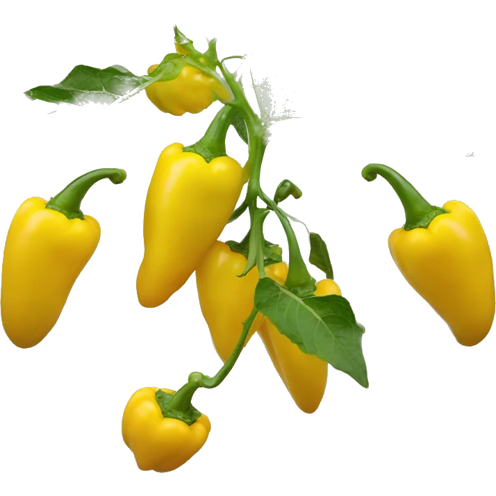 yellow Capsicum chinense Jacq yummy emoji