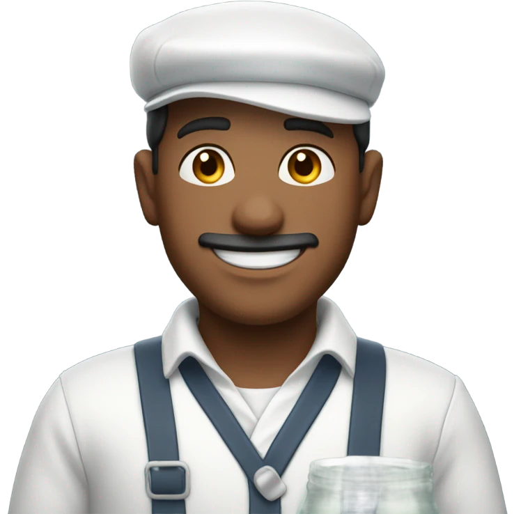 Milk man emoji