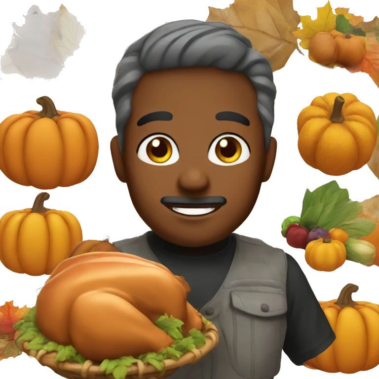 Thanksgiving harvest emoji