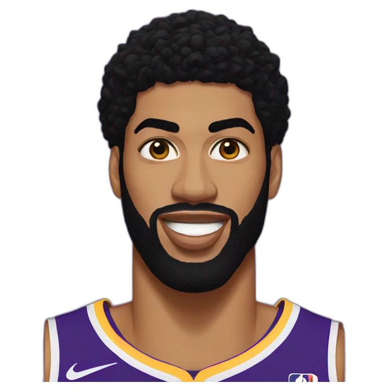 Anthony Davis Lakers emoji