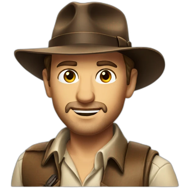 Indiana jones emoji