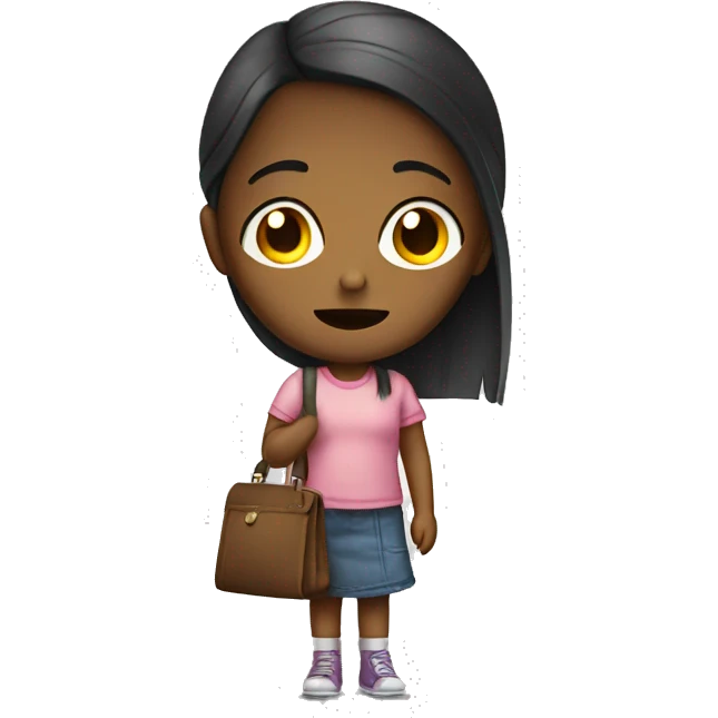 Girl forgot wallet and is now poor emoji