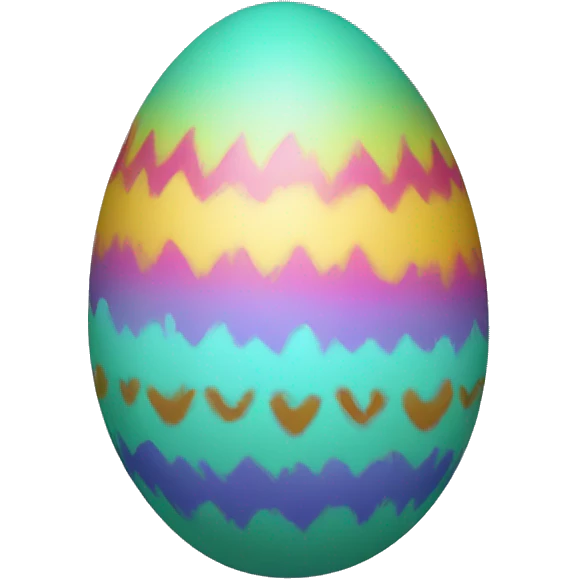 dyed easter egg emoji