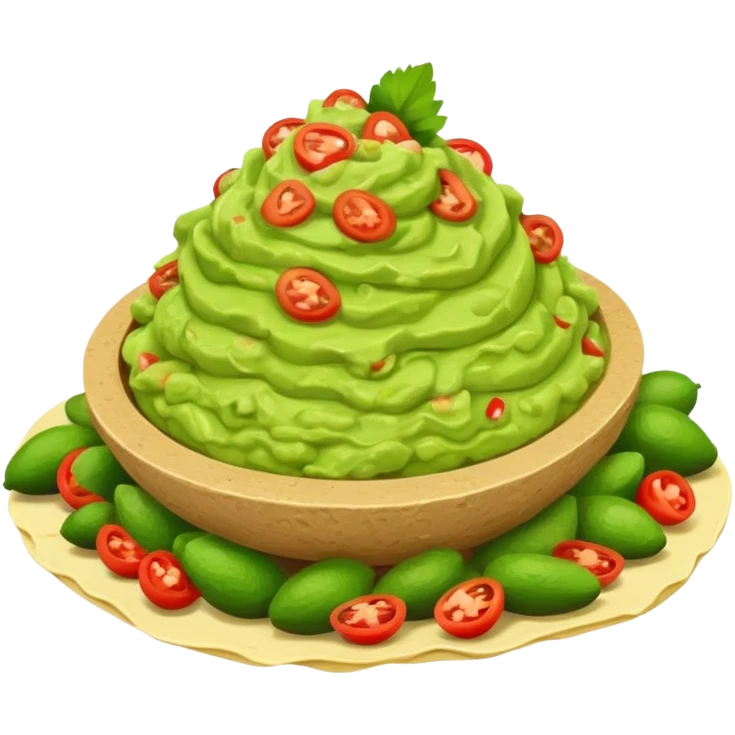 Walking guacamole  emoji