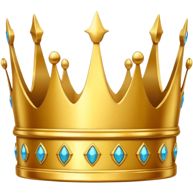 simple crown emoji