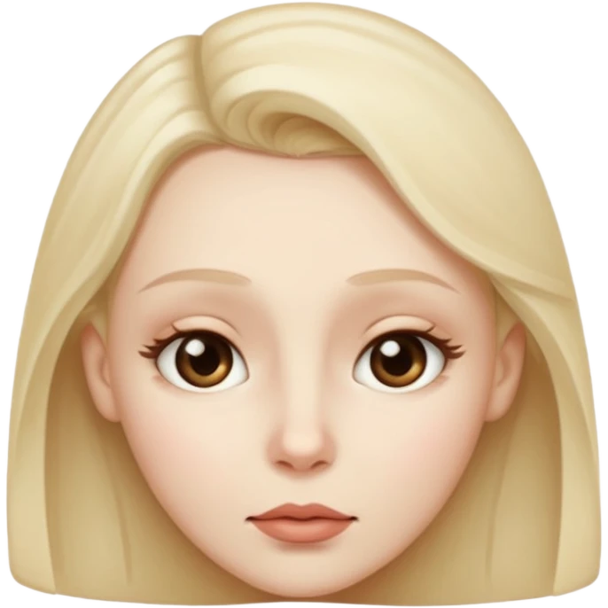 Whispering face emoji