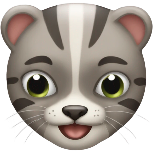 stwórz kota z kokardką emoji