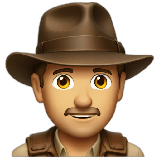Indiana jones emoji