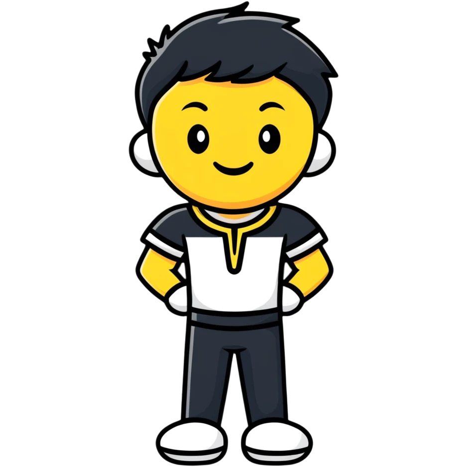 TeamMatthewRyan as a playful sticker with mascot emoji