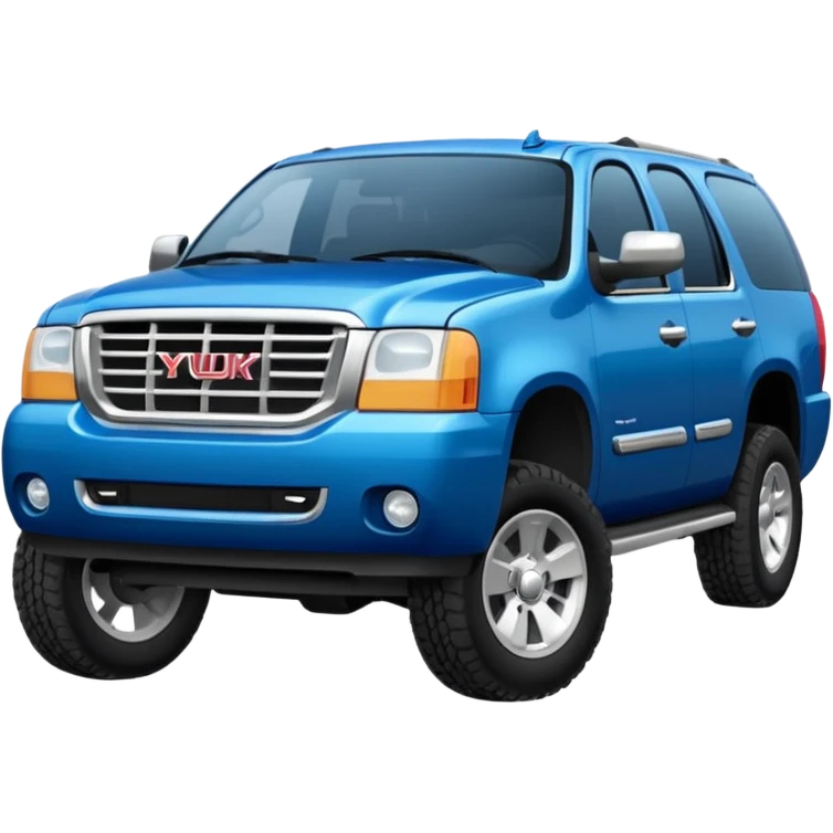 a Yukon SUV truck emoji