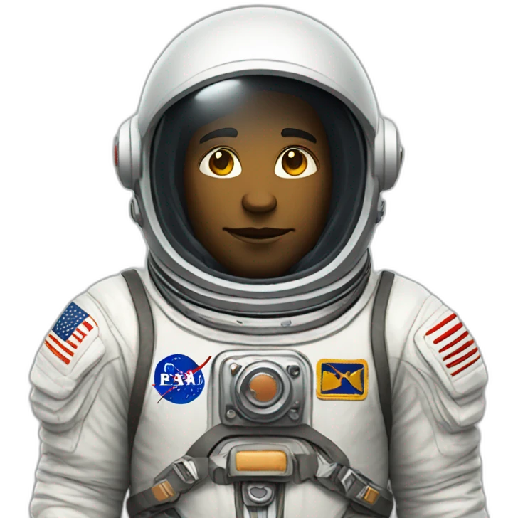 heavy astronaut full body emoji
