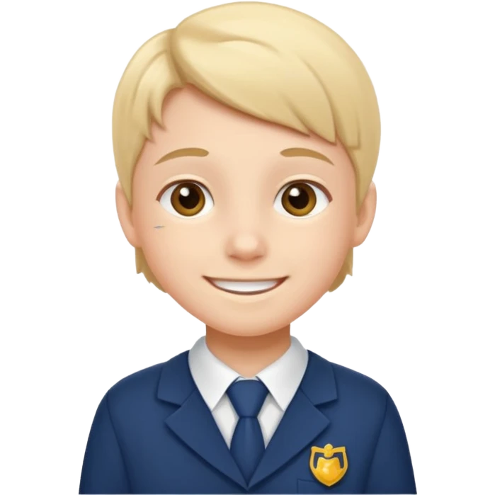 kid student School uniform emoji