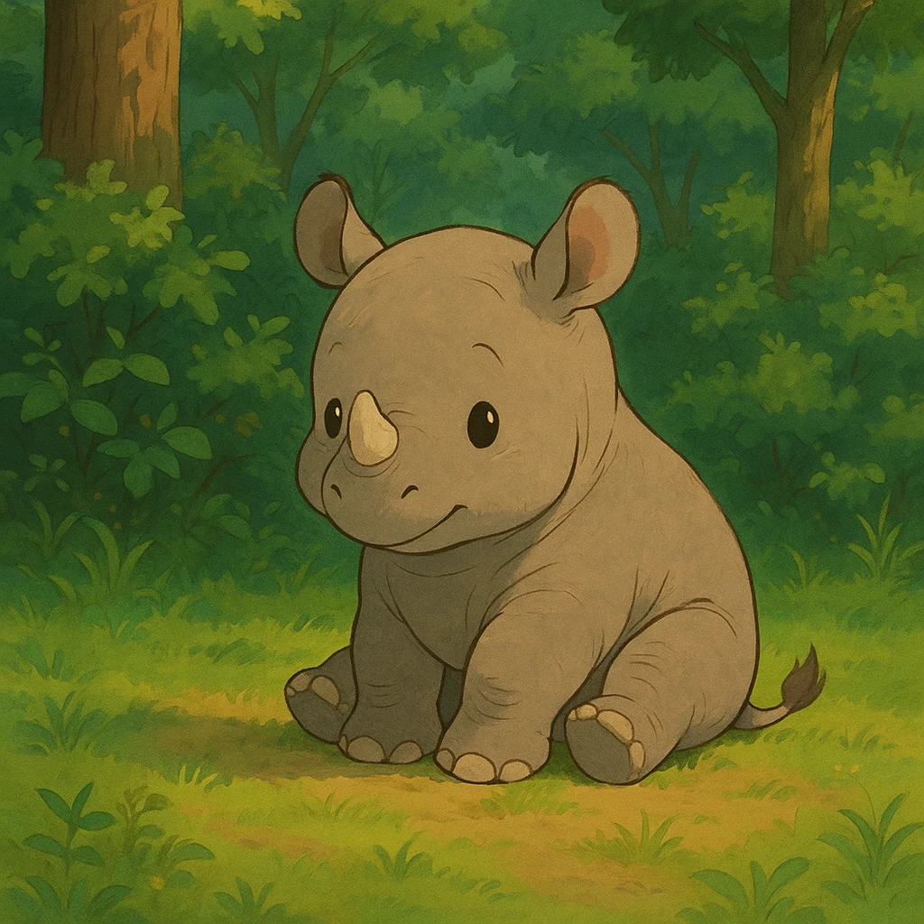 baby rhino emoji