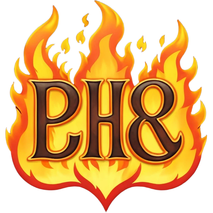 Can you make a banner that says PYRO in gothic letters, the letters should also be on fire  emoji