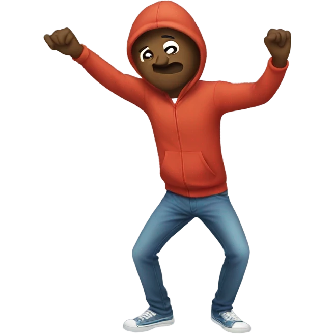 person dabbing emoji