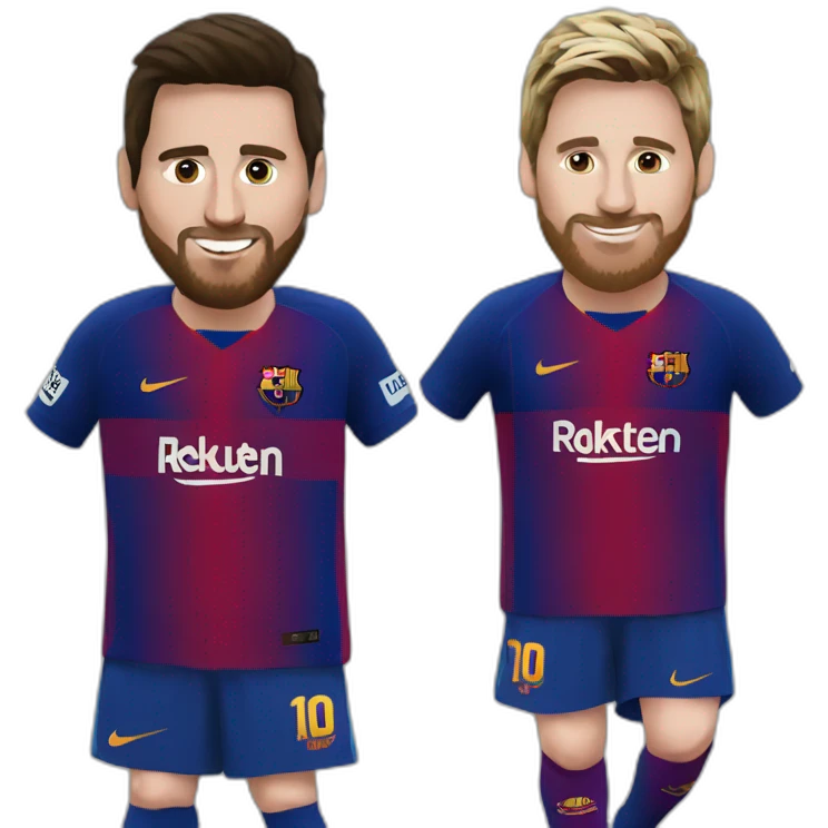 Messi + mate  emoji