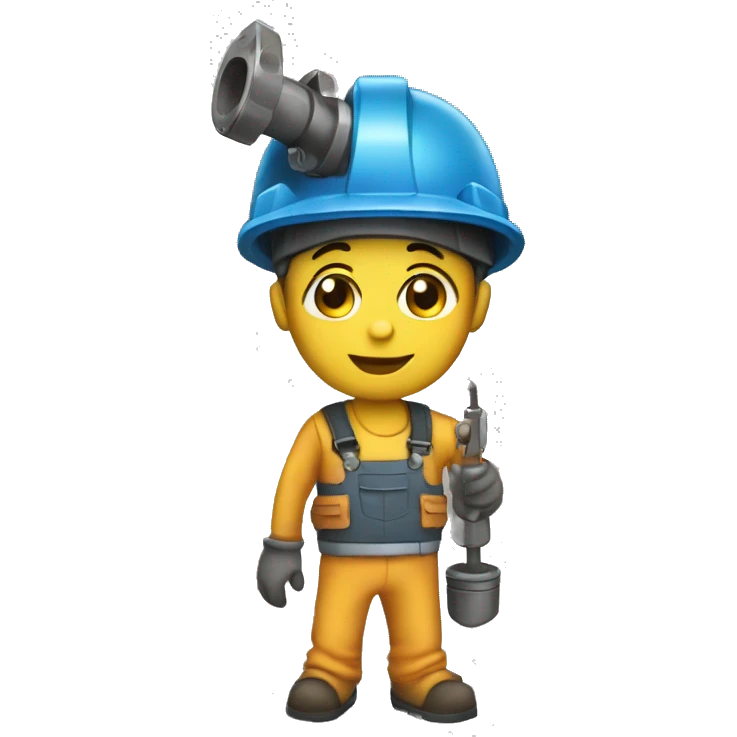 Boneco driller  emoji