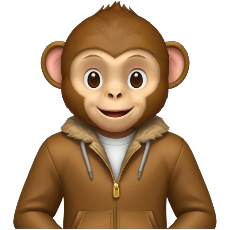monkey with clothes emoji