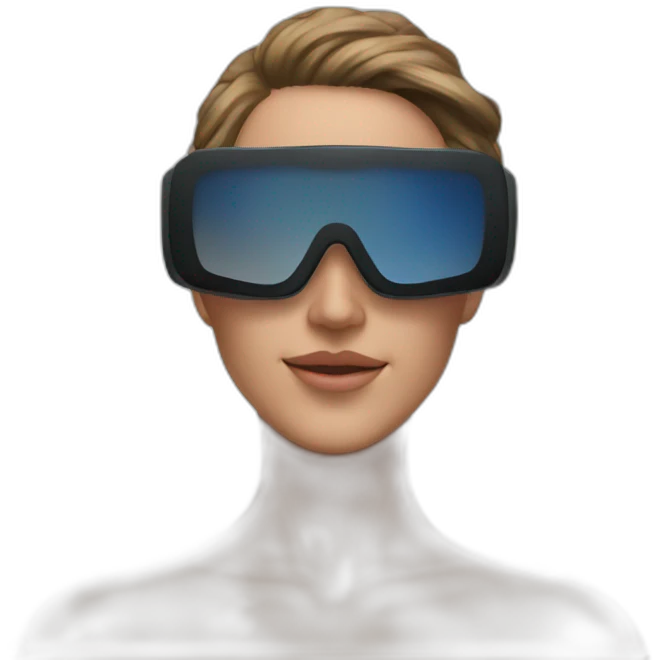  Metaverse that represents the integration of virtual and physical worlds emoji