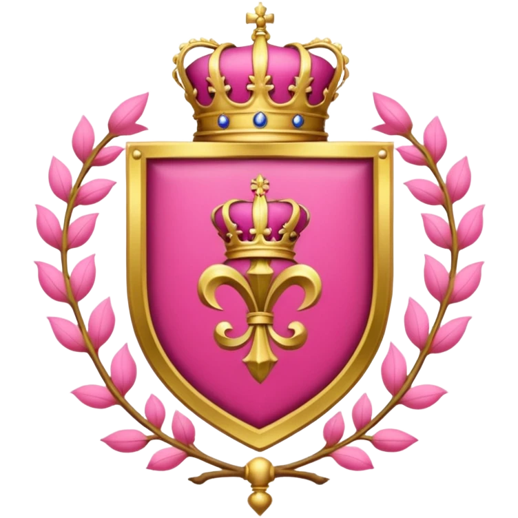 Pink Royal Crest emoji