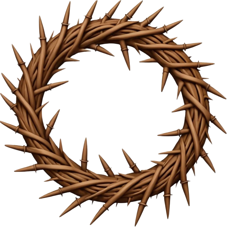 crown of thorns  emoji
